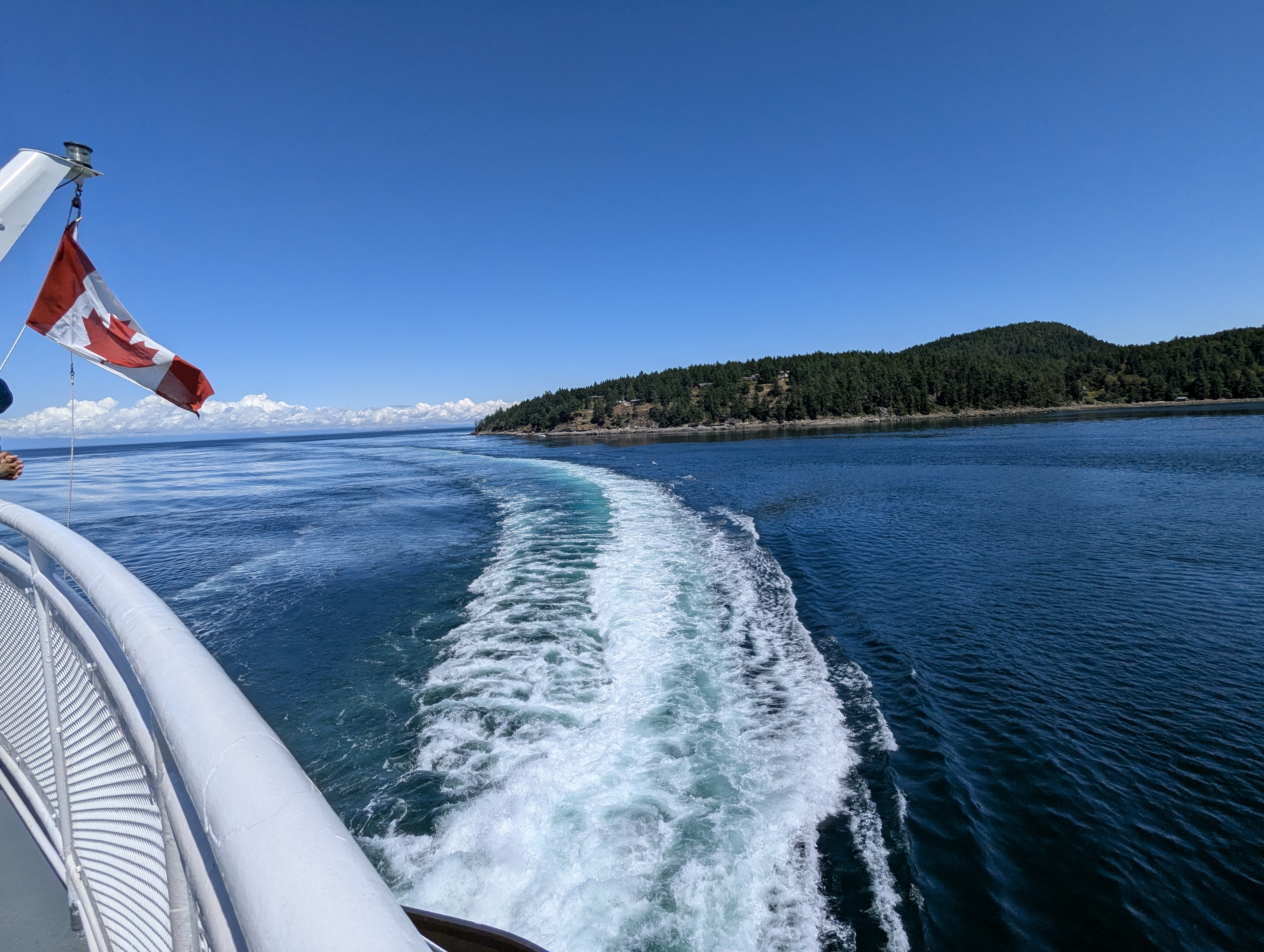 Birthday Trip to Canada, Ferry, Vancouver Island, British Columbia